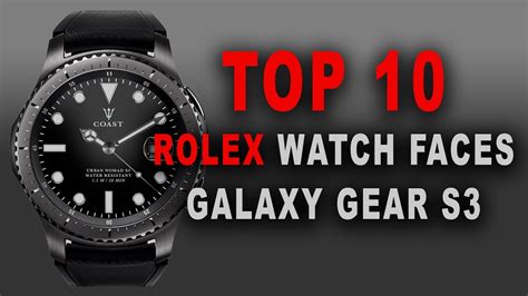 rolex face for samsung gear s3|Rolex watchface download.